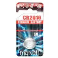 Maxell: Litij-ionska CR2016 baterija
