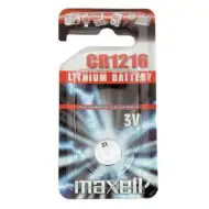 Maxell: Litij-ionske CR1216 baterije od 3V