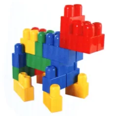 Maxi Blocks kocke za gradnju s kamionom - D-Toys slika 2