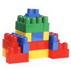 Maxi Blocks kocke za gradnju s kamionom - D-Toys slika 3