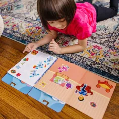 Melissa & Doug: Azurno plava knjiga sa naljepnicama za višekratnu upotrebu slika 3