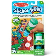 Melissa&Doug: Sticker WOW! Matrica pečat – Dino – Spin Master