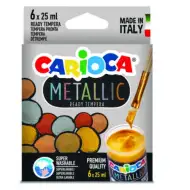 Metallic set tempera 6kom - Carioca