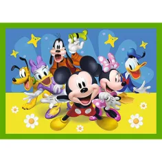 Mickey Mouse i njegovi prijatelji 4 u 1 slagalica - Trefl slika 3
