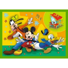 Mickey Mouse i njegovi prijatelji 4 u 1 slagalica - Trefl slika 4