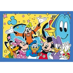 Mickey Mouse i prijatelji Supercolor puzzle 2 u 1 2x20 kom - Clementoni slika 2