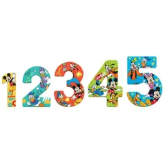 Mickey Mouse slagalica sa brojevima 15 kom slika 2