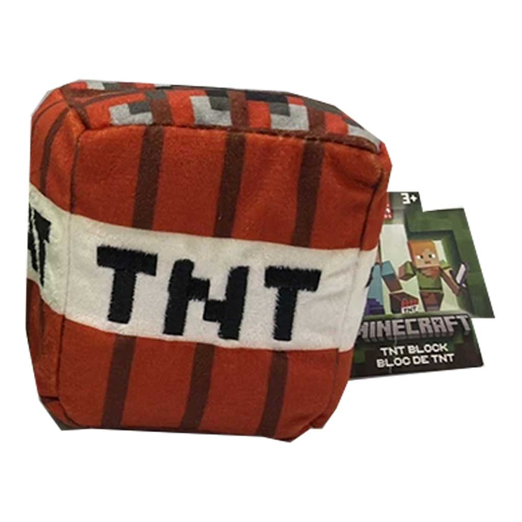 Minecraft Blocks plišani lik - TNT Block lik - Mattel