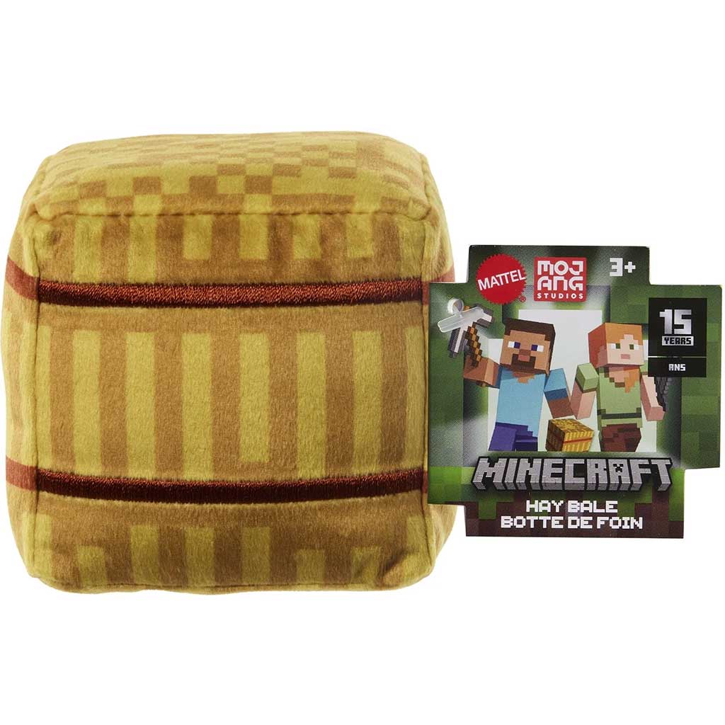 Minecraft Blocks plišani lik - Balja sijena figura - Mattel