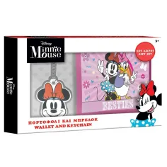 Minnie miš novčanik s privjeskom za ključeve poklon paket