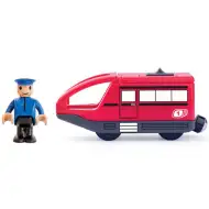 Moderna crvena električna lokomotiva - Woodyland