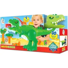 Molto: Blocks kockoljubac gigantosaurus dinosaurus građevni set s zvukom 30 kom.