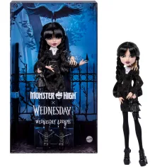 Monster High x Wednesday – Baba Wednesday Addams s dodacima – Mattel