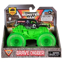 Monster Jam: Svijetleći Grave Digger monster truck – 1/43 - Spin Master