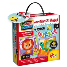 Montessori Baby: Dodirni Puzzle - Životinje