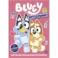 Móra: Bluey – Igrajmo se! knjiga s naljepnicama