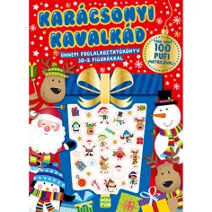 Móra: Božićna kavalkada - Pufi naljepnica radna knjiga