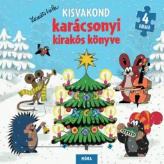 Móra: Knjiga s božićnim puzzlama Malog Krtice