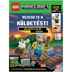Móra: LEGO Minecraft – Ti vodiš misiju! radna knjiga