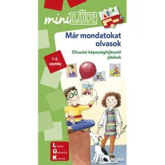 Móra: miniLÜK Sada čitam rečenice - Igre za razvoj čitalačkih vještina 1–2. razred
