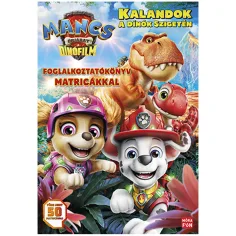 Móra: Paw Patrol Film o dinosaurima – Avanture na otoku dinosaura - radna knjiga