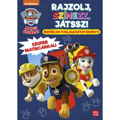 Móra: Paw Patrol - Crtaj, bojaj, igraj se! knjiga sa naljepnicama sa super naljepnicama