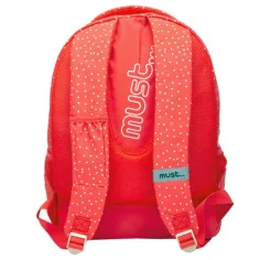 Must: Be more Minnie Mouse crvena školska torba, ruksak 32x18x43cm slika 2