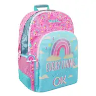 Must: Everything OK Reflektirajući školski ruksak sa uzorkom oblaka