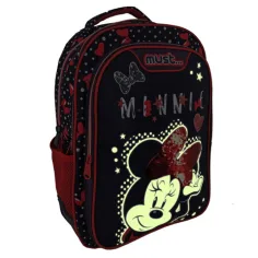 Must: Minnie Mouse tamno plavo-crvena školska torba, ruksak 32x18x43cm slika 3