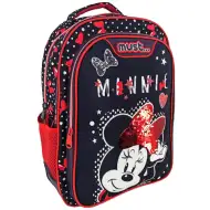 Must: Minnie Mouse tamno plavo-crvena školska torba, ruksak 32x18x43cm