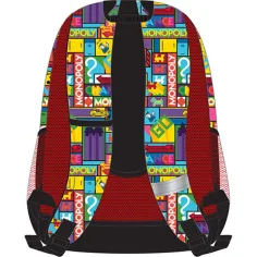 Must: Monopoly školska torba, ruksak sa tri odjeljka 33x16x45cm slika 2