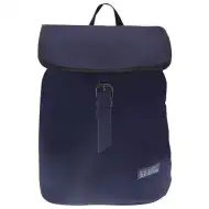 Must: Plava školska torba na kopču, ruksak 22x11x31cm