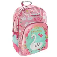 Must: Trokompartimentalna školska torba s likom sove, ruksak 33x16x45cm