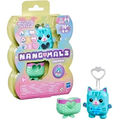 Nano-mals: Pawtricia interaktivna elektronička figurica mačke – Hasbro slika 1