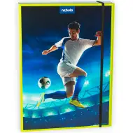 Nebulo: Kutija za bilježnice od valovitog kartona, A4 veličine, Oxi nogomet