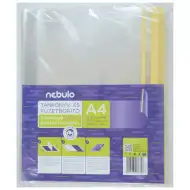 Nebulo: Omot za bilježnice A/4 u 10 samoljepljivih glatkih folija