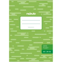 Nebulo: Uvećani glatki bilježnica 20-32 A/5