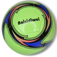 Neonske boje sintetička kožna nogometna lopta u više varijanti 23cm slika 4