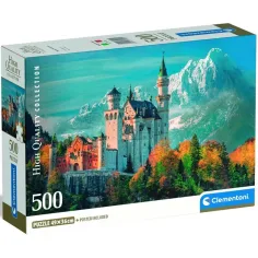Dvorac Neuschwanstein, Njemačka HQC 500 dijelova puzzle - Clementoni