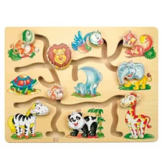 Nevjerojatne životinje drvena puzzle