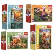 Nevjerojatni dinosauri 54 mini puzzle u nekoliko verzija - Trefl
