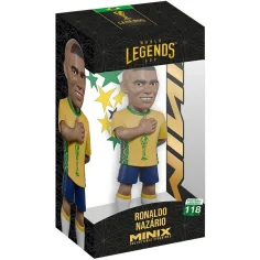 Nogometaš akcijska figura, 12 cm - Svjetsko prvenstvo Legende Brazil Ronaldo u dresu 9