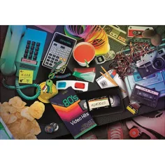 Nostalgija 80-ih HQC puzzle 1000kom - Clementoni slika 2