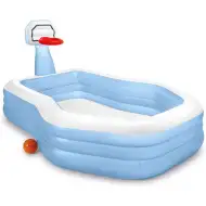 Obiteljski bazen sa košarom 257x188x130cm