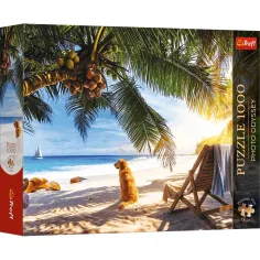 Odmor na plaži 1000-dijelni premium puzzle - Trefl
