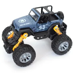 Off-Road sivi Jeep terenac na povlačenje 1/32 slika 2
