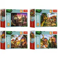 Otkrijte svijet dinosaura MiniMaxi puzzle od 20 dijelova - Trefl