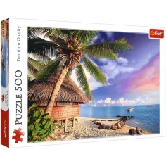Otok Bora-Bora - 500 komada puzzle - Trefl