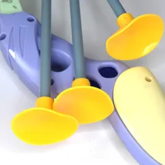 Pastelno zeleni i ljubičasti set luka s vakuumskim strijelama 83 cm slika 4