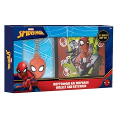Spider-Man novčanik s privjeskom za ključeve poklon paket